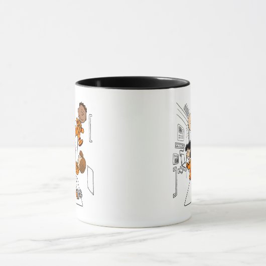 Mug ESPACE | Bande d'arachides dans l'espace (Centre)