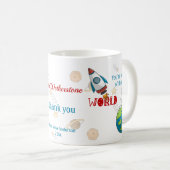 Mug Espace De Ce Monde Appréciation De L'Enseignant Mu (Devant droit)