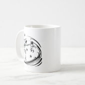 Mug Espace de Fête des pères du guide universel papa (Devant gauche)