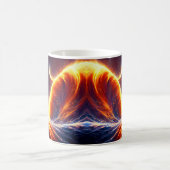 Mug Espace d'eau de feu (Centre)