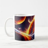 Mug Espace d'eau de feu (Gauche)