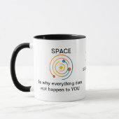 Mug Espace et temps (Gauche)