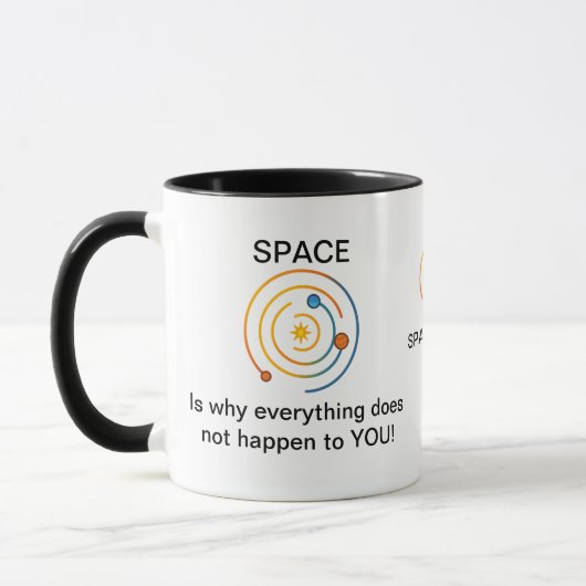 Mug Espace et temps (Gauche)