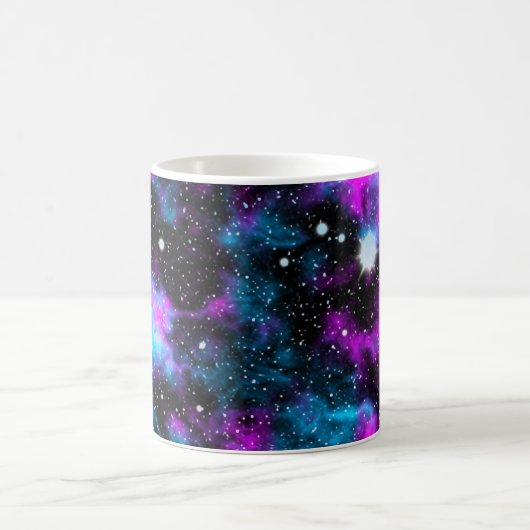 Mug espace Galaxy bleu et violet (Centre)