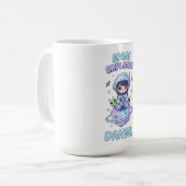 Mug Espace personnalisable Explorer Kawaii (Devant gauche)