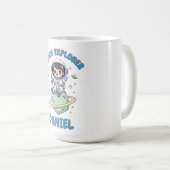 Mug Espace personnalisable Explorer Kawaii (Devant droit)