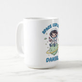 Mug Espace personnalisable Explorer Kawaii (Devant gauche)
