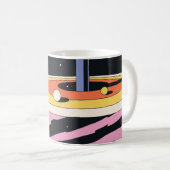 Mug Espace psychédélique : formes géométriques les ann (Devant droit)
