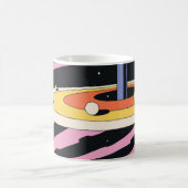 Mug Espace psychédélique : formes géométriques les ann (Centre)
