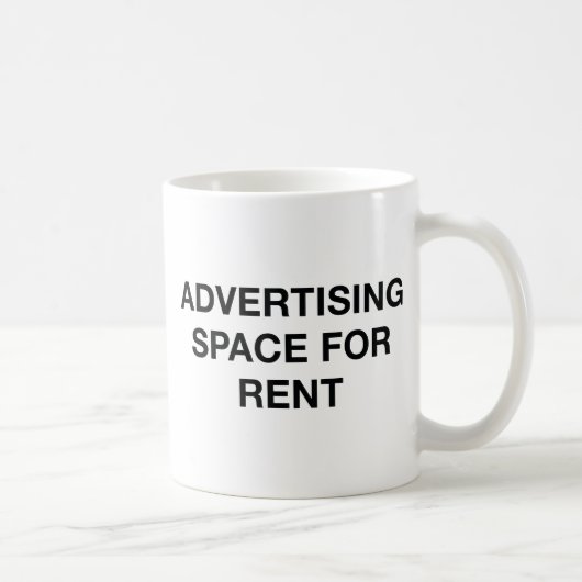 Mug Espace Publicité À Louer (Droite)