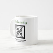 Mug Espace réservé C de la table de réunion de famille (Devant gauche)