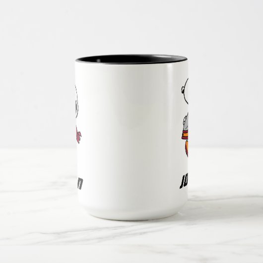 Mug ESPACE | Snoopy | Ajouter Votre Nom (Centre)