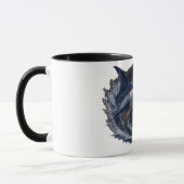Mug Espadon Sunset Wave – Art océanique tropical surré (Gauche)