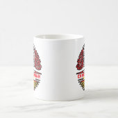 Mug Espagne Espagnol Canada drapeau des racines de l'a (Centre)