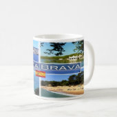 Mug Espagne - Espana - Costa Brava - (Devant droit)