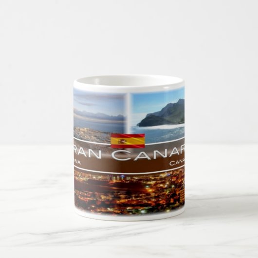 Mug Espagne - Espana - Grande Canarie - Îles Canaries (Centre)