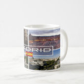 Mug Espagne - Espana - Madrid - (Devant droit)