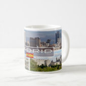 Mug Espagne - Espana - Madrid - (Devant droit)