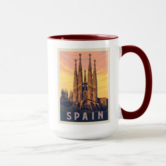 Mug Espagne | Familia Sagrada (Droite)