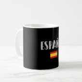 Mug Espagne Football Fan Shirt Drapeau (Devant gauche)