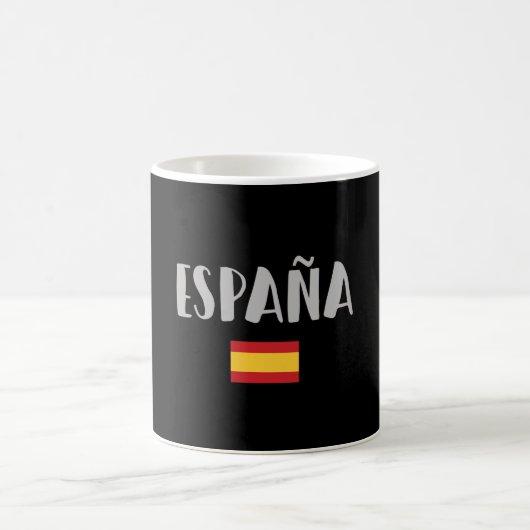 Mug Espagne Football Fan Shirt Drapeau (Centre)