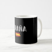 Mug Espagne Football Fan Shirt Drapeau (Devant droit)