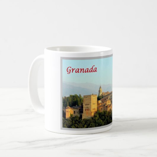Mug Espagne - Grenade - (Devant gauche)
