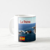 Mug Espagne - Îles Canaries - La Palma - (Devant gauche)