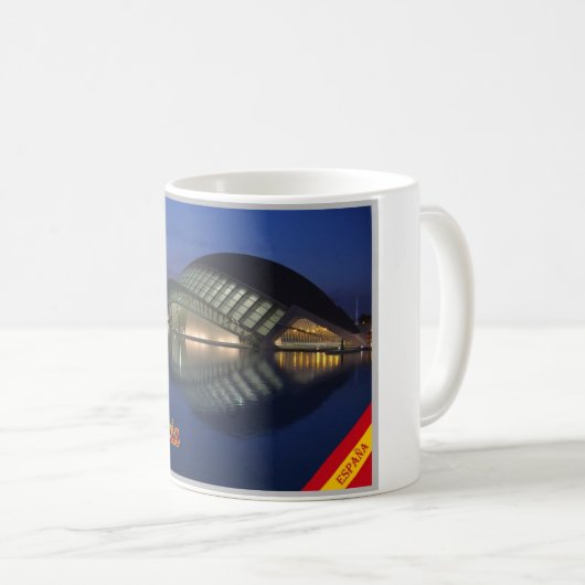 Mug Espagne - Valence - (Devant droit)
