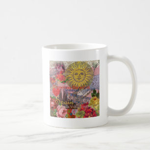 Mug Espagne Vintage Soleil Voyage Collage Rétro Europe