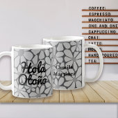 Mug Espagnol Bonjour Automne Vibes Personnaliser