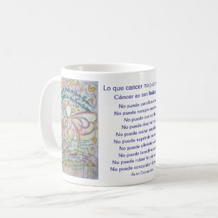 Mug Espagnol Ce que le cancer ne peut pas faire Pot Co