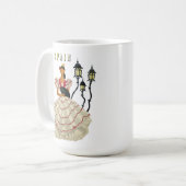 Mug Espagnol danseuse flamenco femme Espagne Travel Ar (Devant gauche)