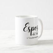 Mug espagnol de la femme du pasteur (Devant droit)