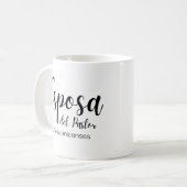Mug espagnol de la femme du pasteur (Devant gauche)