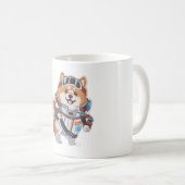 Mug Espagnol Eau et vin Drôle chien 1 (Devant droit)