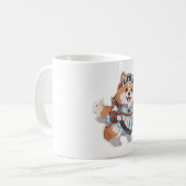 Mug Espagnol Eau et vin Drôle chien 1 (Devant gauche)