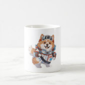 Mug Espagnol Eau et vin Drôle chien 1 (Centre)