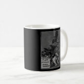 Mug Espagnol Francisco Goya Dormir De La Raison (Devant droit)