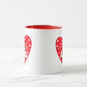 Mug Espagnol Je t'aime Te Amo Red Valentine's Day (Centre)