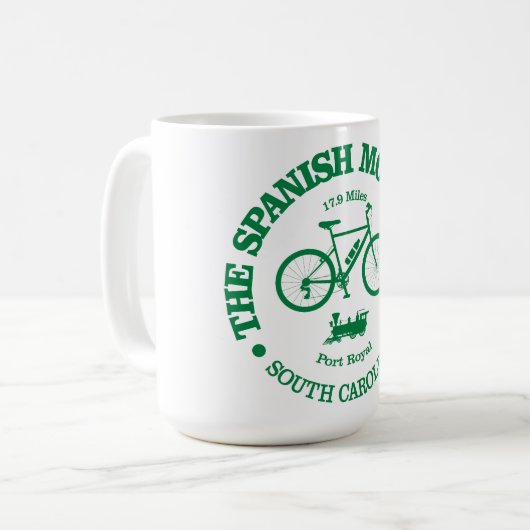 Mug Espagnol Moss Trail (cyclisme) (Devant gauche)