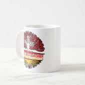 Mug Espagnol Schweizer Schweiz Baum Wurzel (Devant gauche)