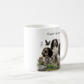 Mug Espagnol Springer anglais, Art (Devant droit)