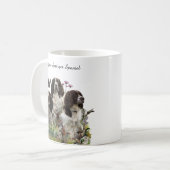 Mug Espagnol Springer anglais, Art (Devant gauche)