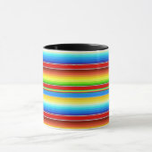 Mug Espagnol traditionnel couvrant mexicain vibrant (Centre)