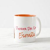 Mug España à deux tons (Devant droit)