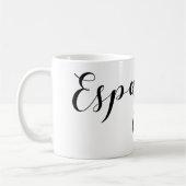 Mug España Coeur Drapeau Espagne Espagnol (Gauche)