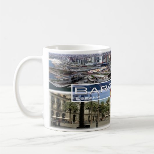 Mug Espana - Espagne - Barcelone - (Gauche)