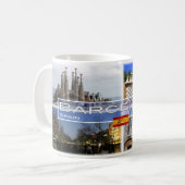 Mug Espana - Espagne - Barcelone - (Devant gauche)