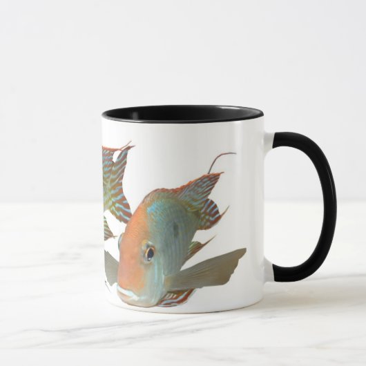 Mug Espèces "tête orange de Geophagus de Tapajos " (Droite)